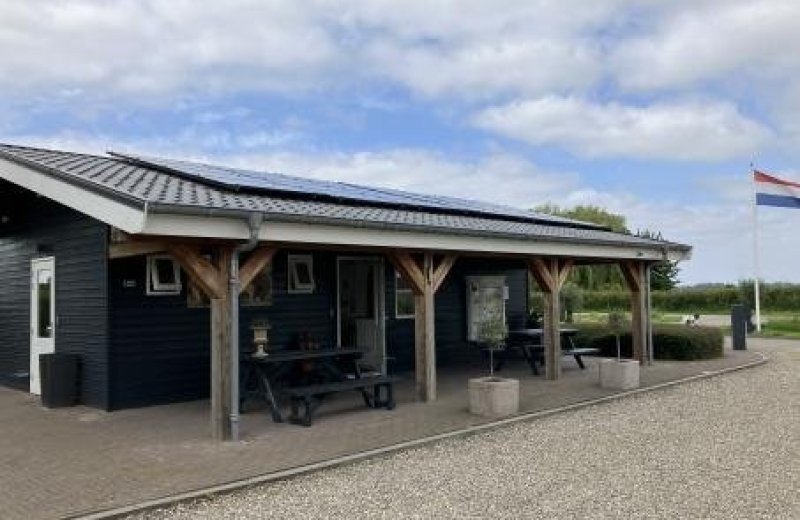 Verwarmd sanitairgebouw