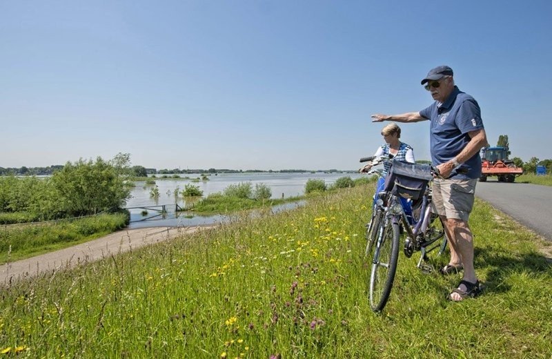 Wandelen, fietsen en vissen